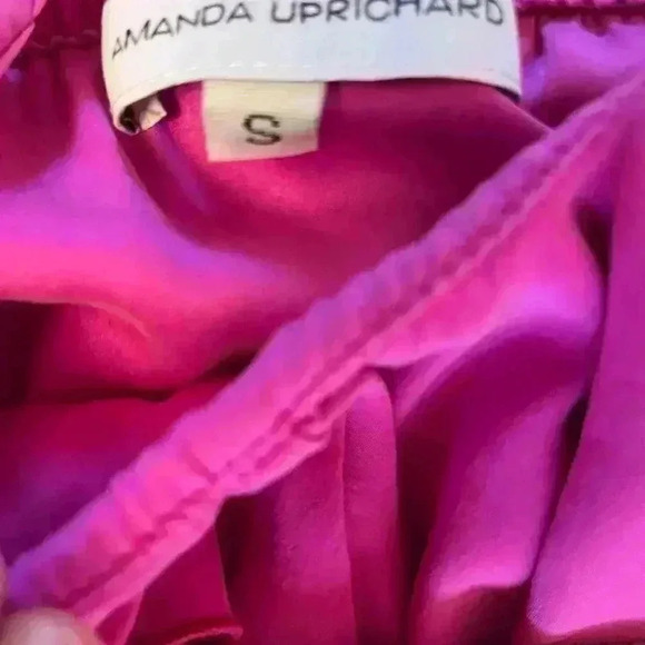 Amanda Uprichard Silk Mini Ruffle Dress - Picture 4 of 7